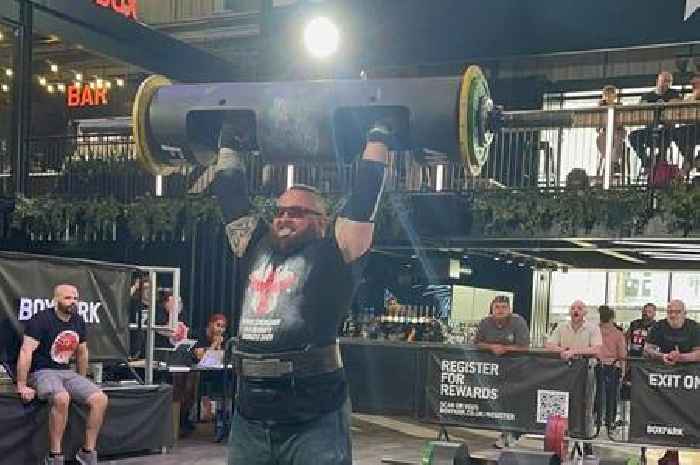 Somerset fitness instructor named one of strongest men in world