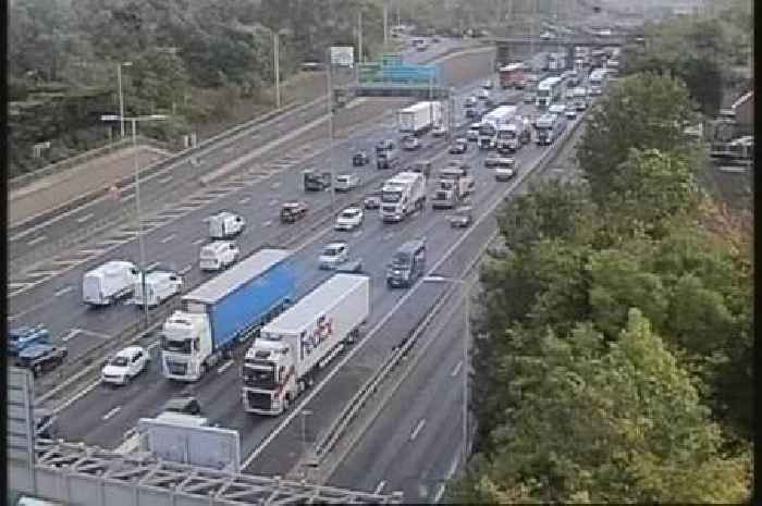 Live M25 Dartford Crossing traffic updates after crash causes 'long delays' and lane closure