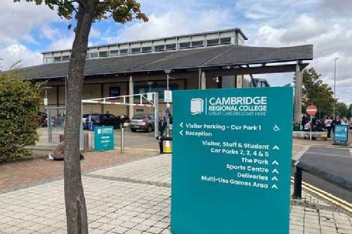 CRC lockdown: Man arrested after reportedly carrying knife near Cambridge Regional College