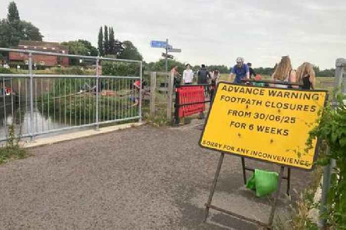Footpath at Cambridge meadow to remain closed as improvement works delayed