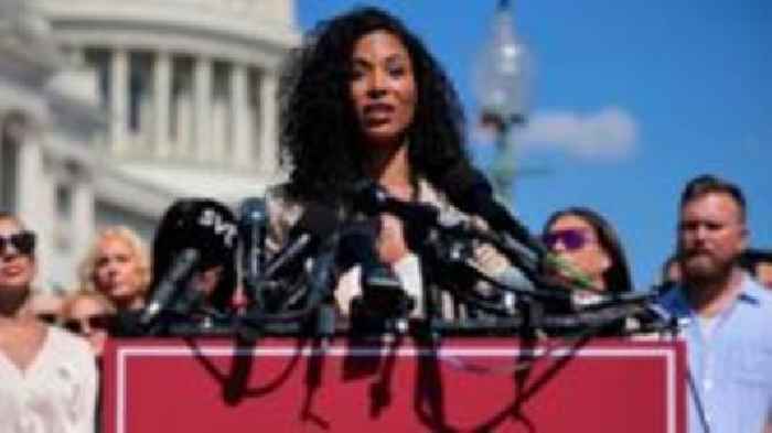 Watch: Epstein accusers speak outside US Capitol