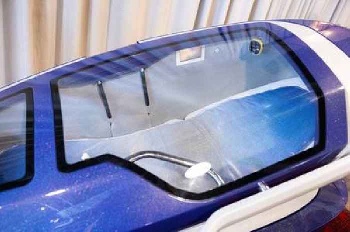Four horrifying words as first woman to die in 'suicide pod' ended her life