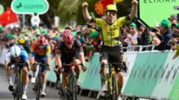 Brennan sprints to stage three win on Tour of Britain