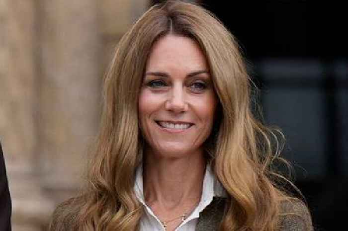 Kate Middleton steps out with new blonde hair as she returns to royal duties with Prince William