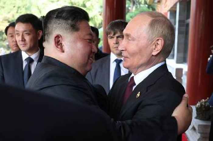 Kim Jong-Un's aides frantically scrub away traces of his DNA after meeting with Putin