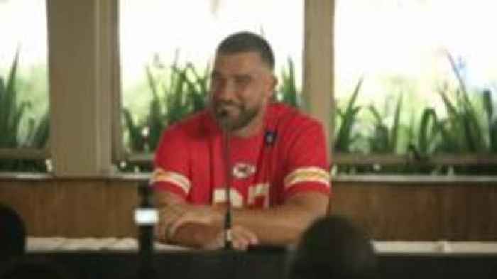 Travis Kelce on his engagement to Taylor Swift