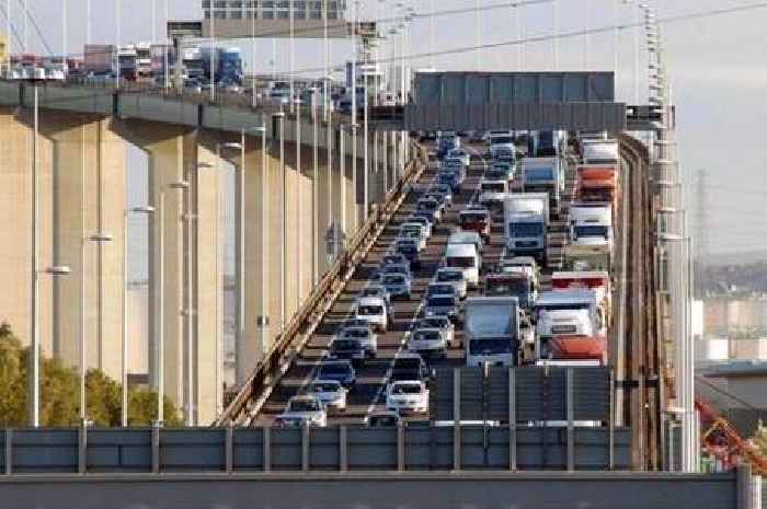 M25 live updates as multi-vehicle pile-up crash causes long delays at Dartford Bridge