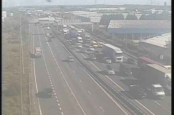 Live M25 traffic updates as multi-vehicle crash causes 'long delays' at Dartford Crossing