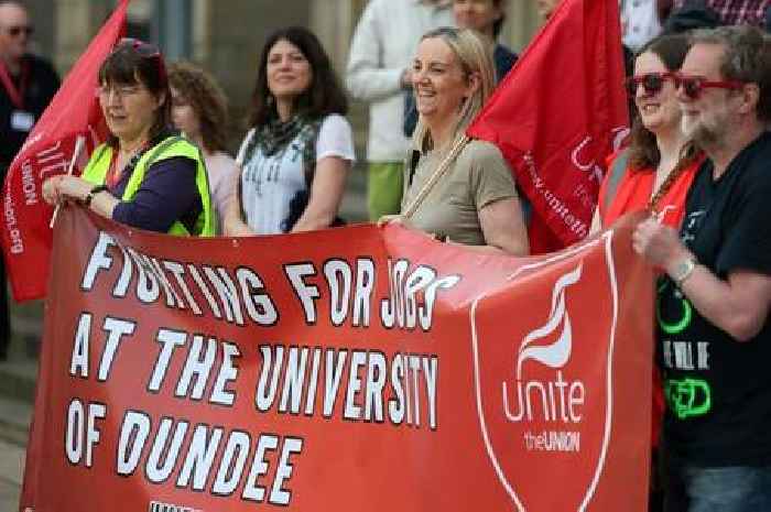 Dundee University faces fresh strike threat as union launches re-ballot on cuts