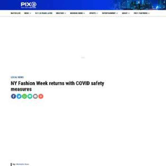 NY Fashion Week returns with COVID safety measures