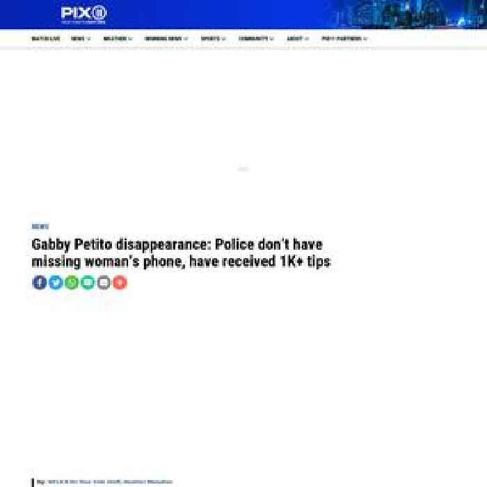 Gabby Petito disappearance: Police don't have missing woman's phone, have received 1K+ tips