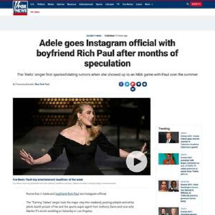 Adele goes Instagram official with boyfriend Rich Paul after months of speculation