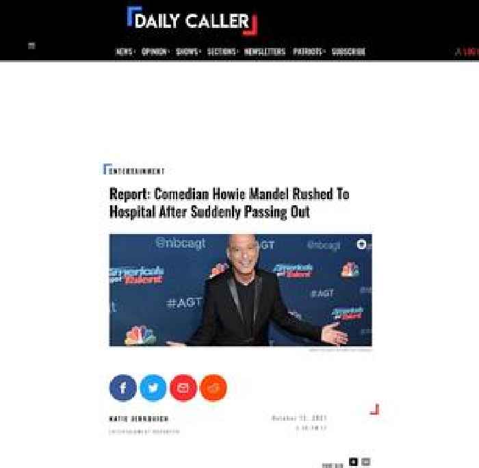 Report: Comedian Howie Mandel Rushed To Hospital After Suddenly Passing Out