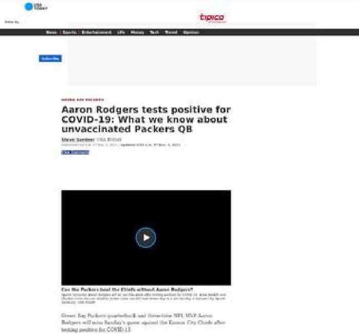 Aaron Rodgers tests positive for COVID-19: What we know about unvaccinated Packers QB