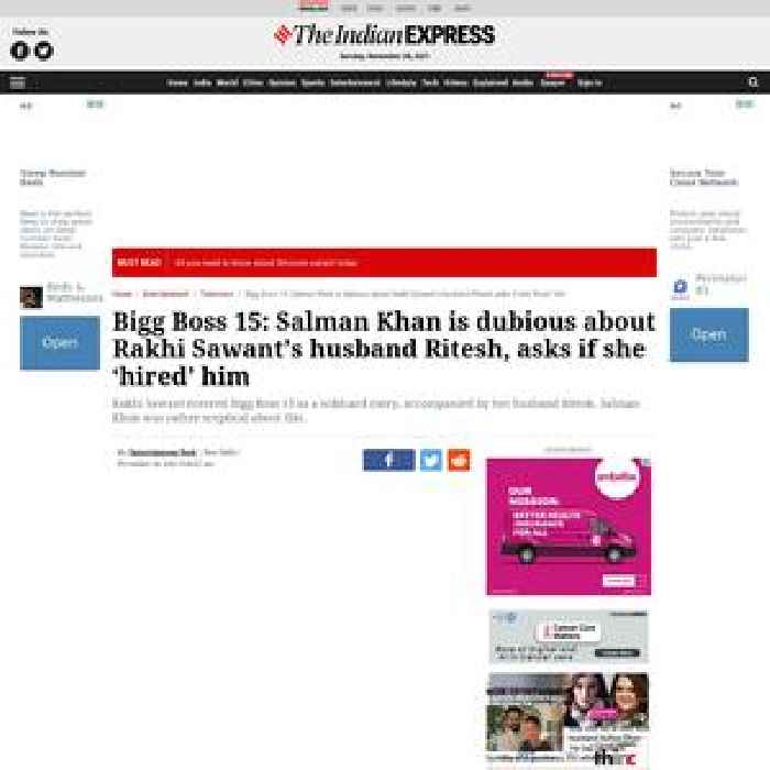 Bigg Boss 15: Salman Khan is dubious about Rakhi Sawant’s husband Ritesh, asks if she ‘hired’ him