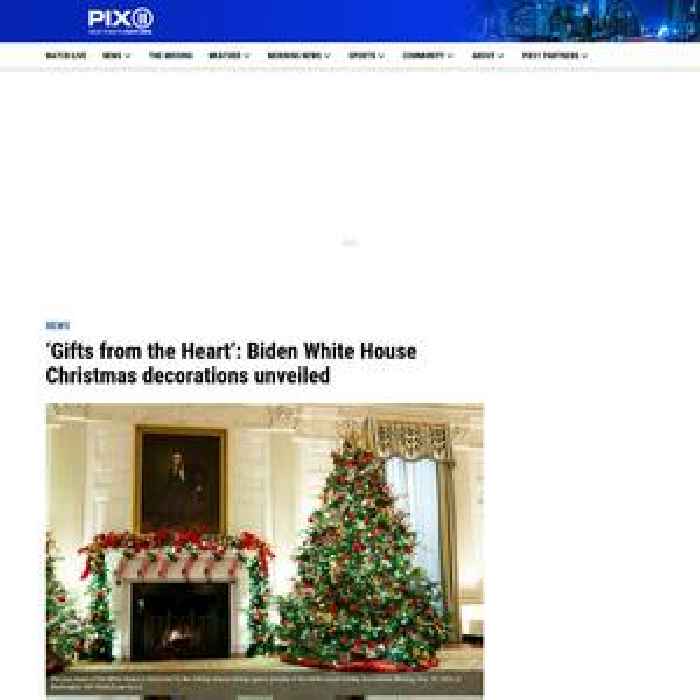 Biden White House Christmas decorations unveiled: See photos