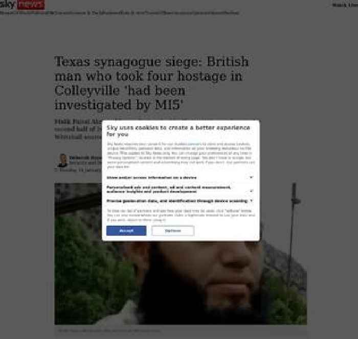 British man shot dead during Texas synagogue siege 'was known to MI5'