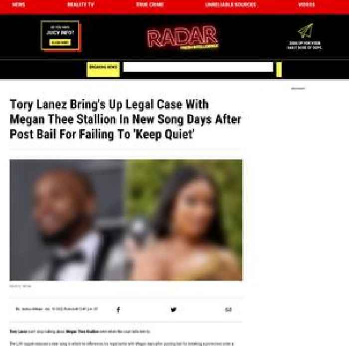 Tory Lanez Bring's Up Legal Case With Megan Thee Stallion In New Song Days After Post Bail For Failing To 'Keep Quiet'