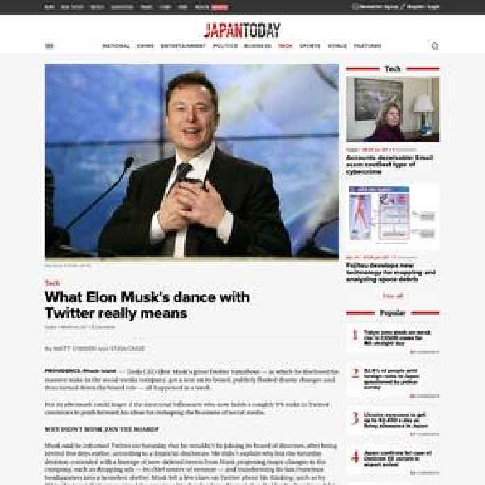 What Elon Musk's dance with Twitter really means
