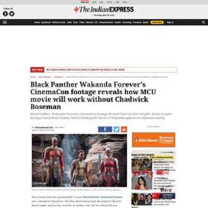 Black Panther Wakanda Forever’s CinemaCon footage reveals how MCU movie will work without Chadwick Boseman