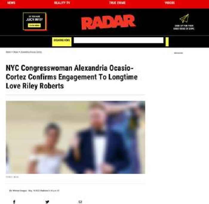 NYC Congresswoman Alexandria Ocasio-Cortez Confirms Engagement To Longtime Love Riley Roberts