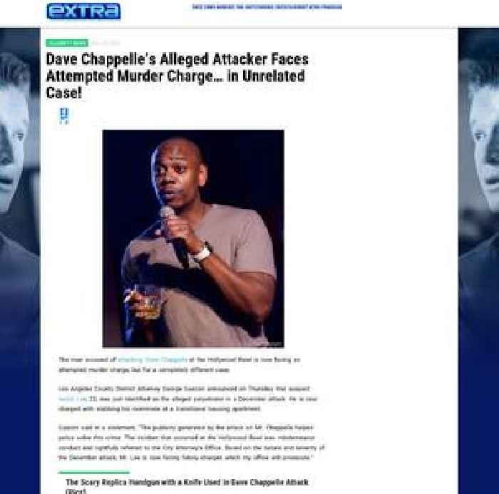 Dave Chappelle’s Alleged Attacker Faces Attempted Murder Charge… in Unrelated Case!