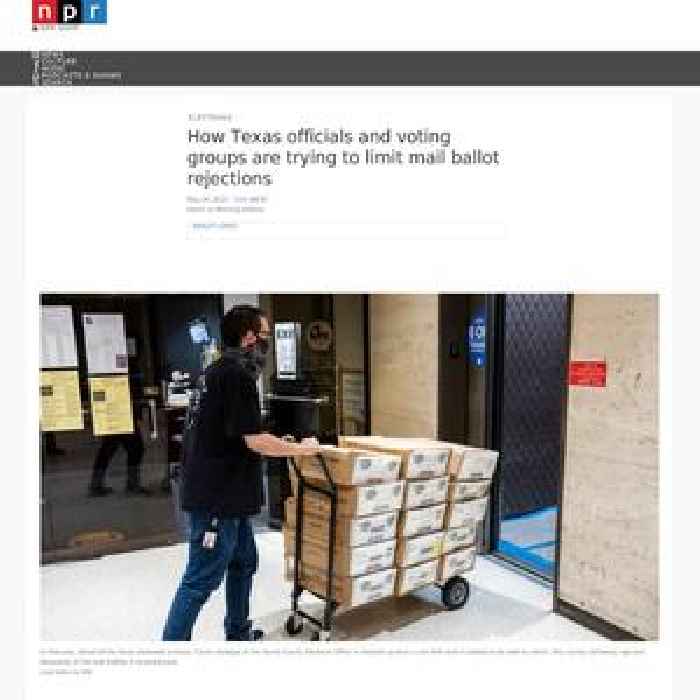 How Texas officials and voting groups are trying to limit mail ballot rejections