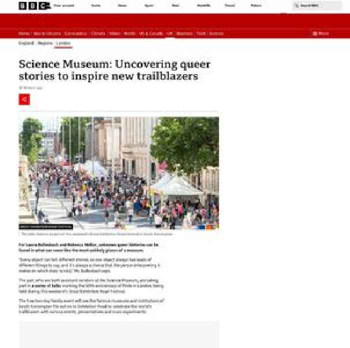 Science Museum: Uncovering queer stories to inspire new trailblazers