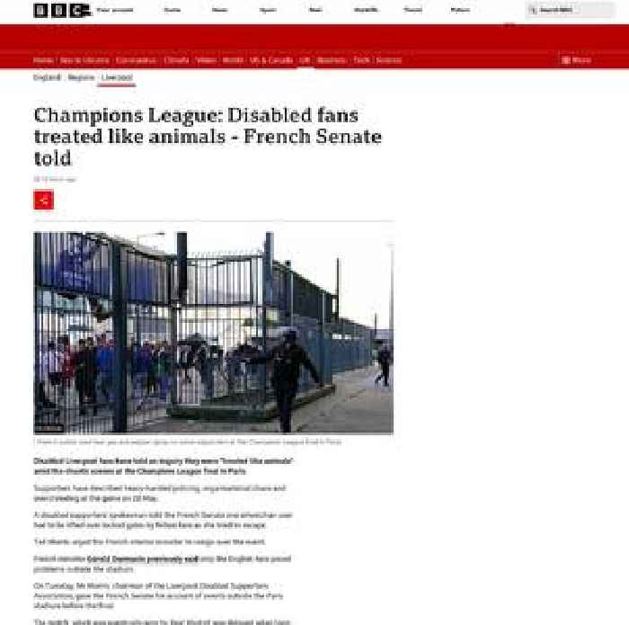 Disabled fans treated like animals, hearing told