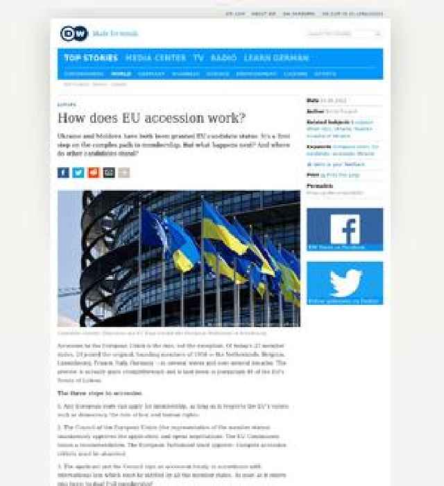 How does EU accession work?