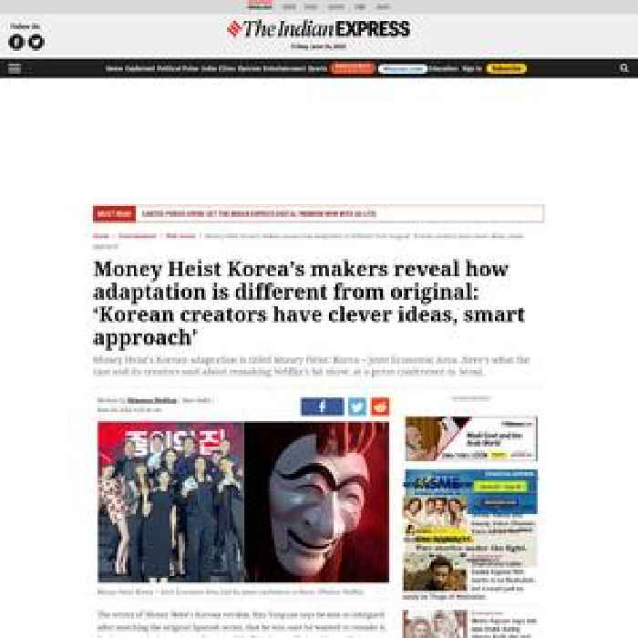 Money Heist Korea’s makers reveal how adaptation is different from original: ‘Korean creators have clever ideas, smart approach’