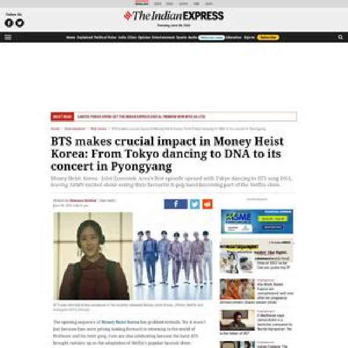 BTS makes crucial impact in Money Heist Korea: From Tokyo dancing to DNA to its concert in Pyongyang