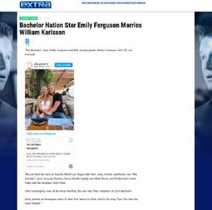 ‘Bachelor Nation’ Star Emily Ferguson Marries William Karlsson