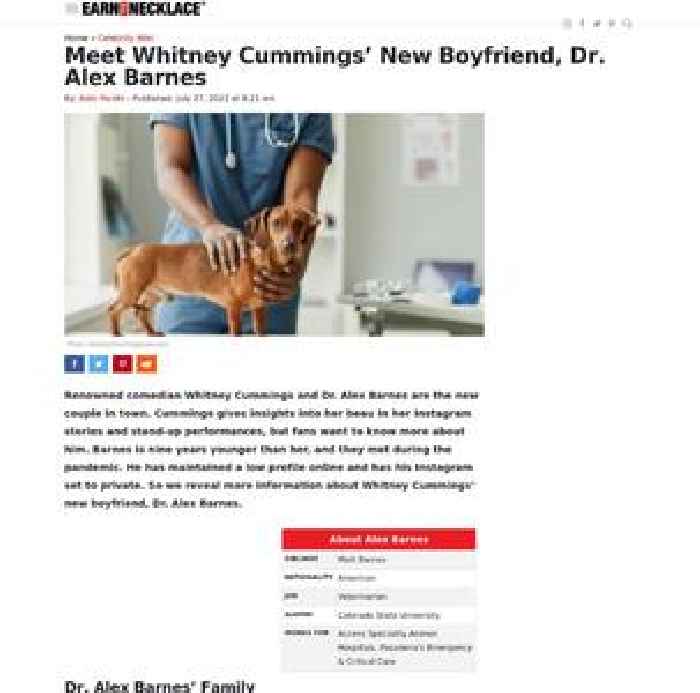 Meet Whitney Cummings’ New Boyfriend, Dr. Alex - One News Page