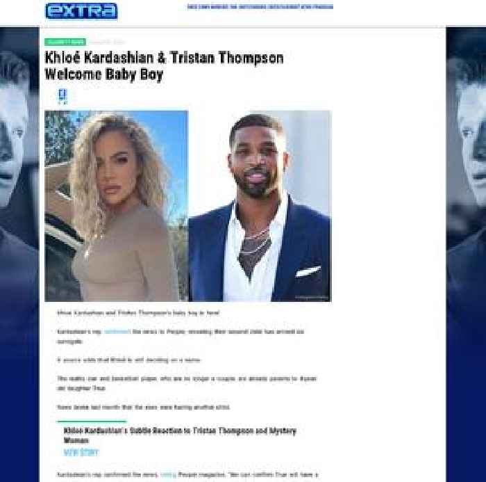 Khloé Kardashian & Tristan Thompson Welcome Baby Boy