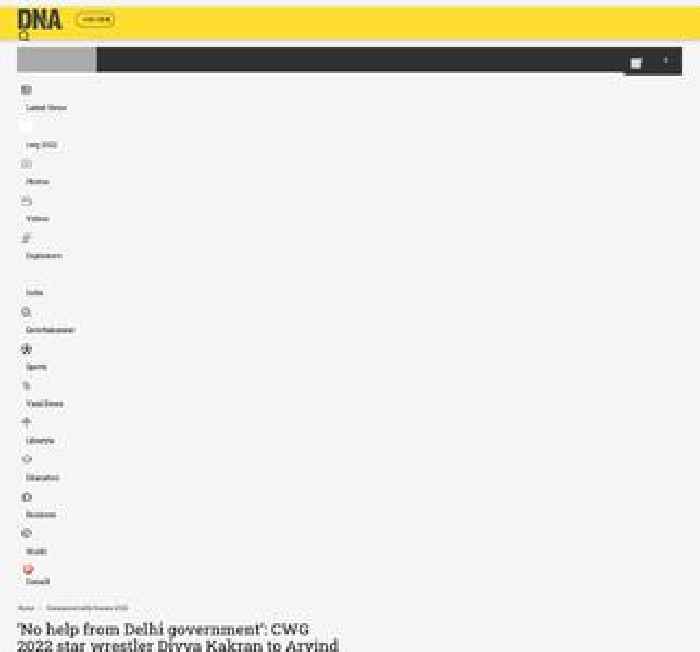 'No help from Delhi government': CWG 2022 start wrestler Divya Kakran to Arvind Kejriwal, AAP