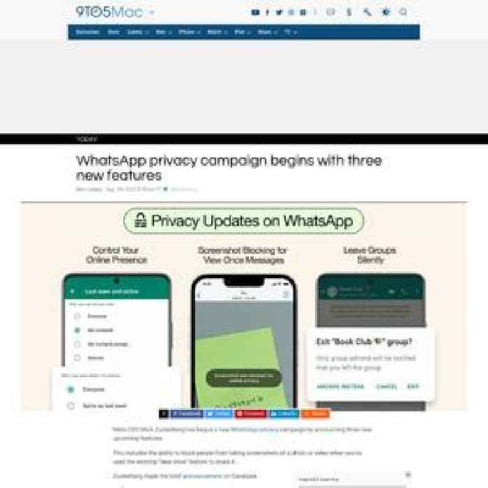 WhatsApp privacy campaign begins with three new features