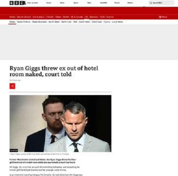 Ryan Giggs: Ex-Manchester Utd star was almost two people - court