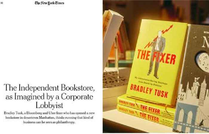 The Independent Bookstore, as Imagined by a Corporate Lobbyist
