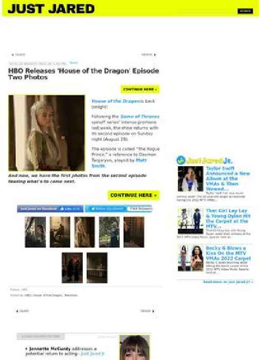 HBO Releases 'House of the Dragon' Episode Two Photos