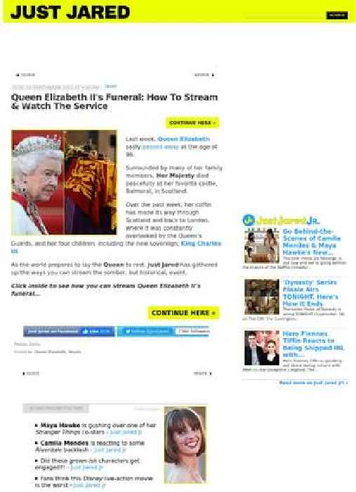 Queen Elizabeth II's Funeral: How To Stream & Watch The Service