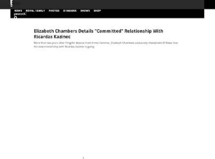 Elizabeth Chambers Details 