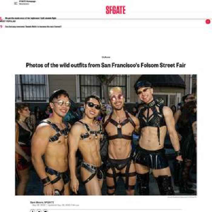 Photos of the best moments and outfits from San Francisco's Folsom Street Fair