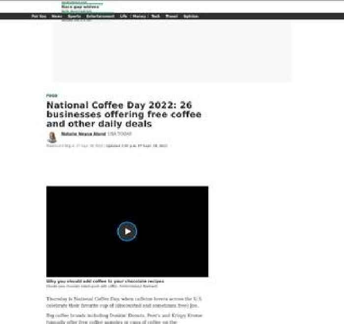 National Coffee Day 2022: 20 businesses offering free coffee and other daily deals