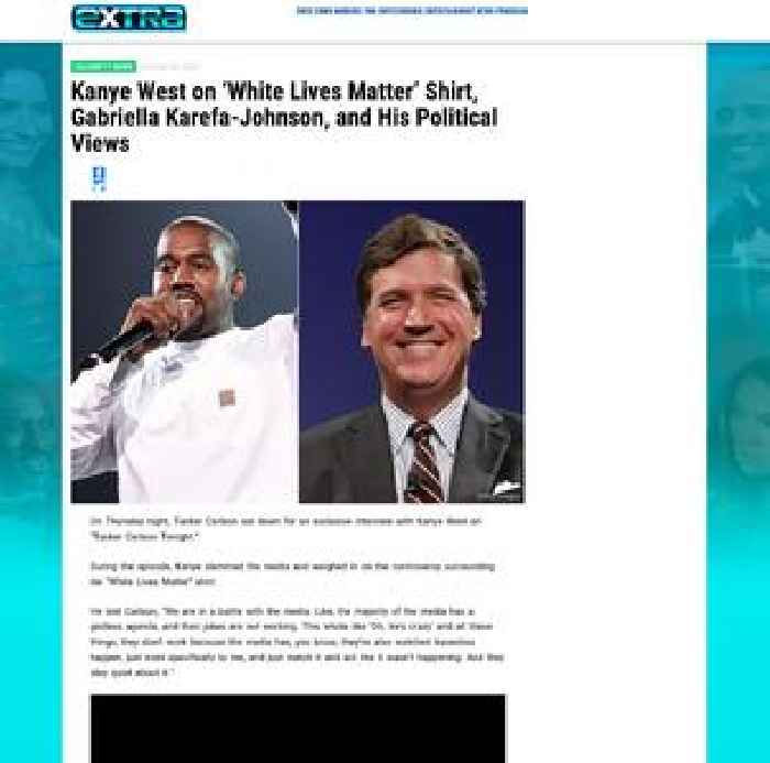 Kanye West on ‘White Lives Matter’ Shirt, Gabriella Karefa-Johnson, and His Political Views