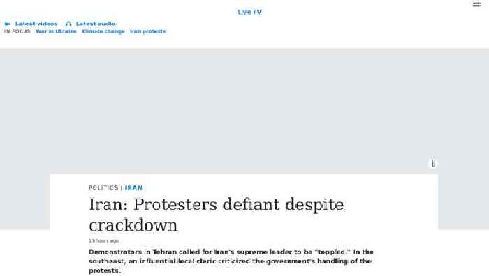 Iran: Protesters defiant despite crackdown