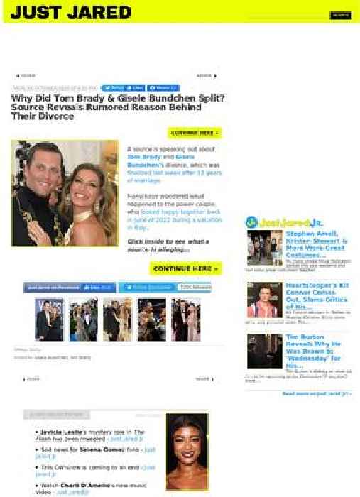 Why Did Tom Brady & Gisele Bundchen Split? Source Reveals Rumored Reason Behind Their Divorce