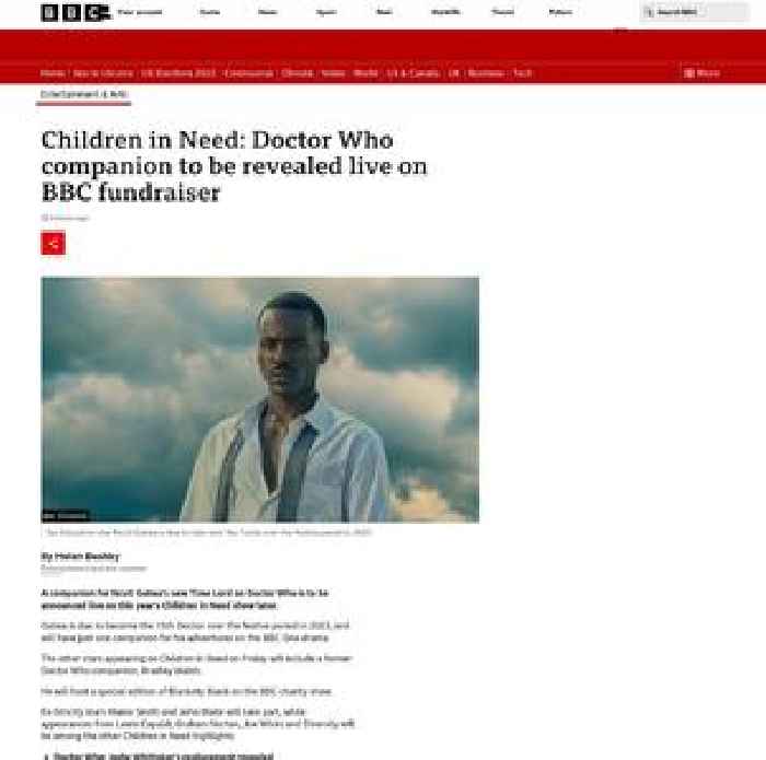 Children in Need: Lewis Capaldi, Joe Wicks and Graham Norton to star in BBC fundraiser
