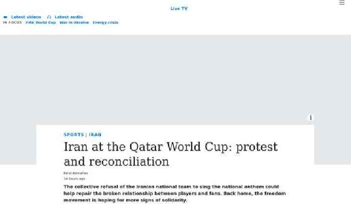 Iran at the World Cup: protest and reconciliation