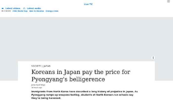 Koreans in Japan pay the price for Pyongyang's belligerence